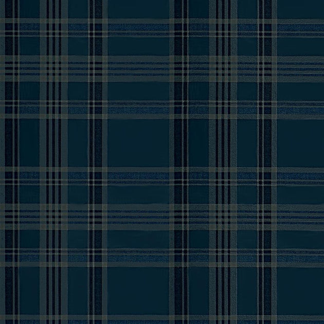 Deerpath Trail Plaid Wallpaper Ralph Lauren