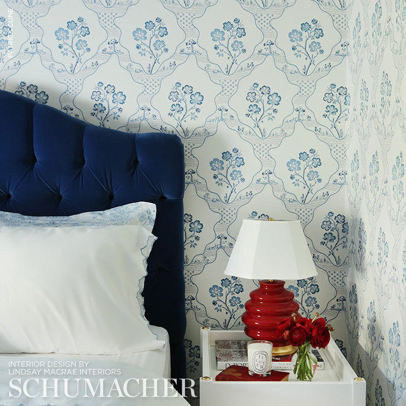Marella Wallpaper by Schumacher