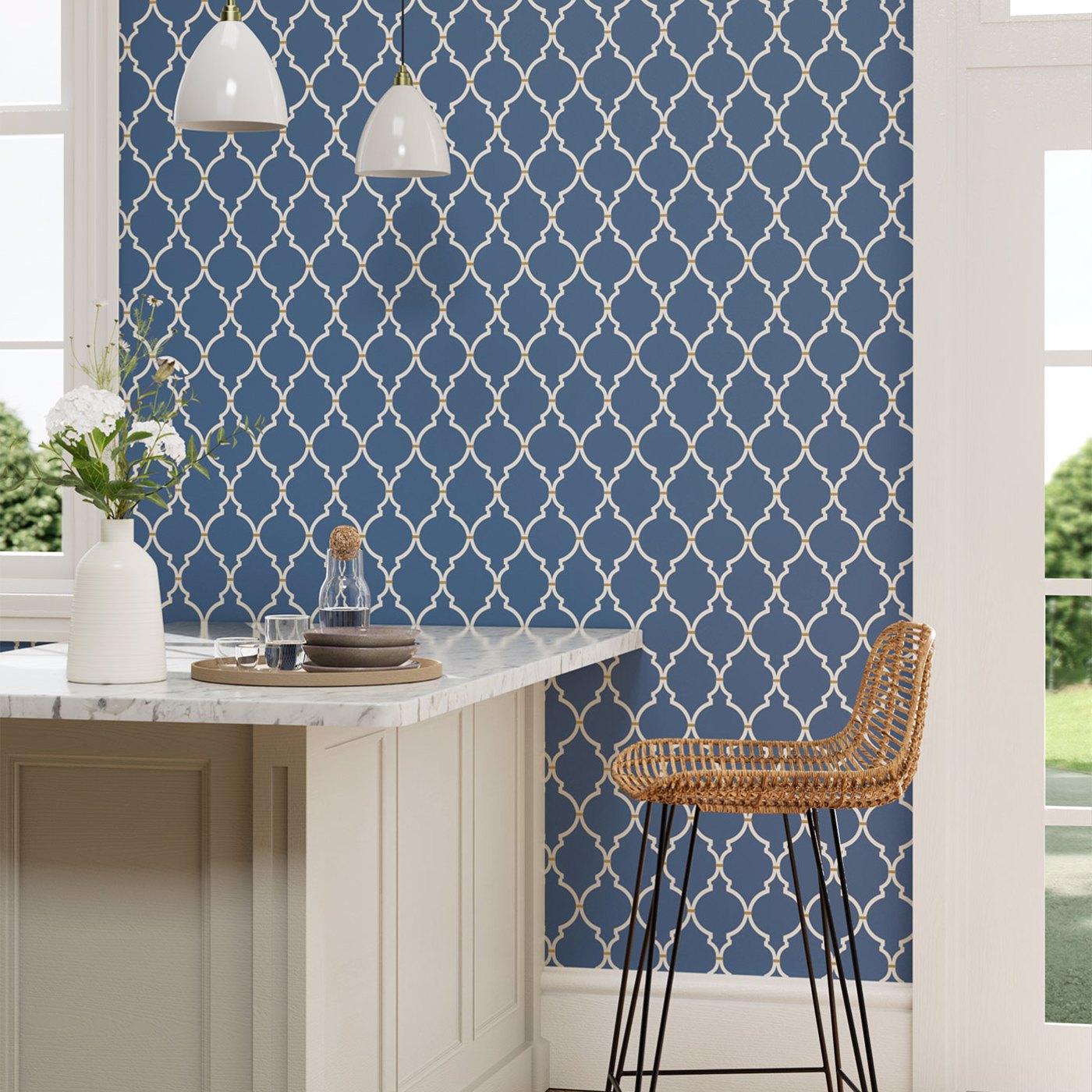 Empire Trellis By Sanderson Fabrics