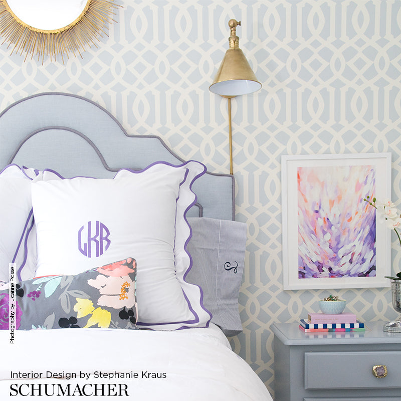 Imperial Trellis Wallpaper by Schumacher